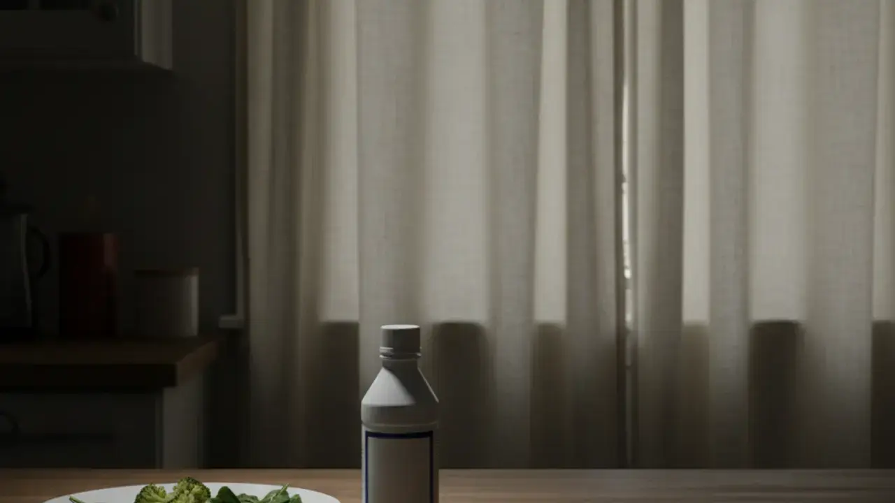 Variedade de alimentos frescos e saudáveis em uma mesa, ilustrando a importância da dieta na prevenção de deficiências vitamínicas em idosos.